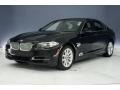 2014 Jet Black BMW 5 Series 550i Sedan  photo #28