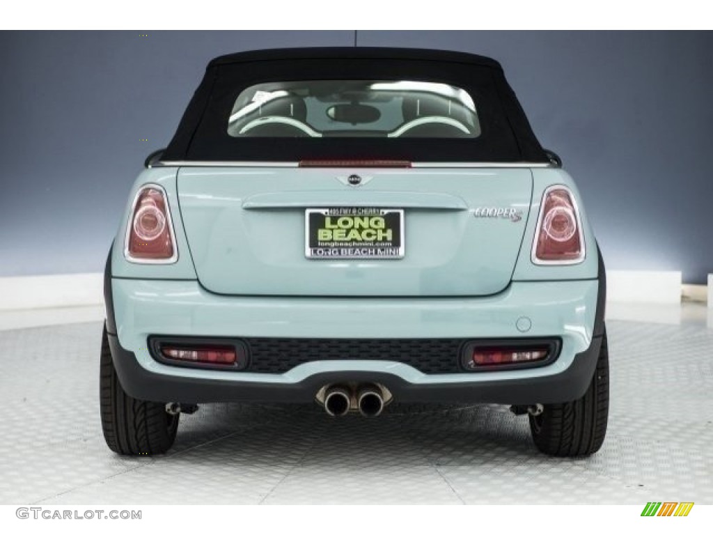 2014 Cooper S Convertible - Eclipse Gray Metallic / Carbon Black photo #3