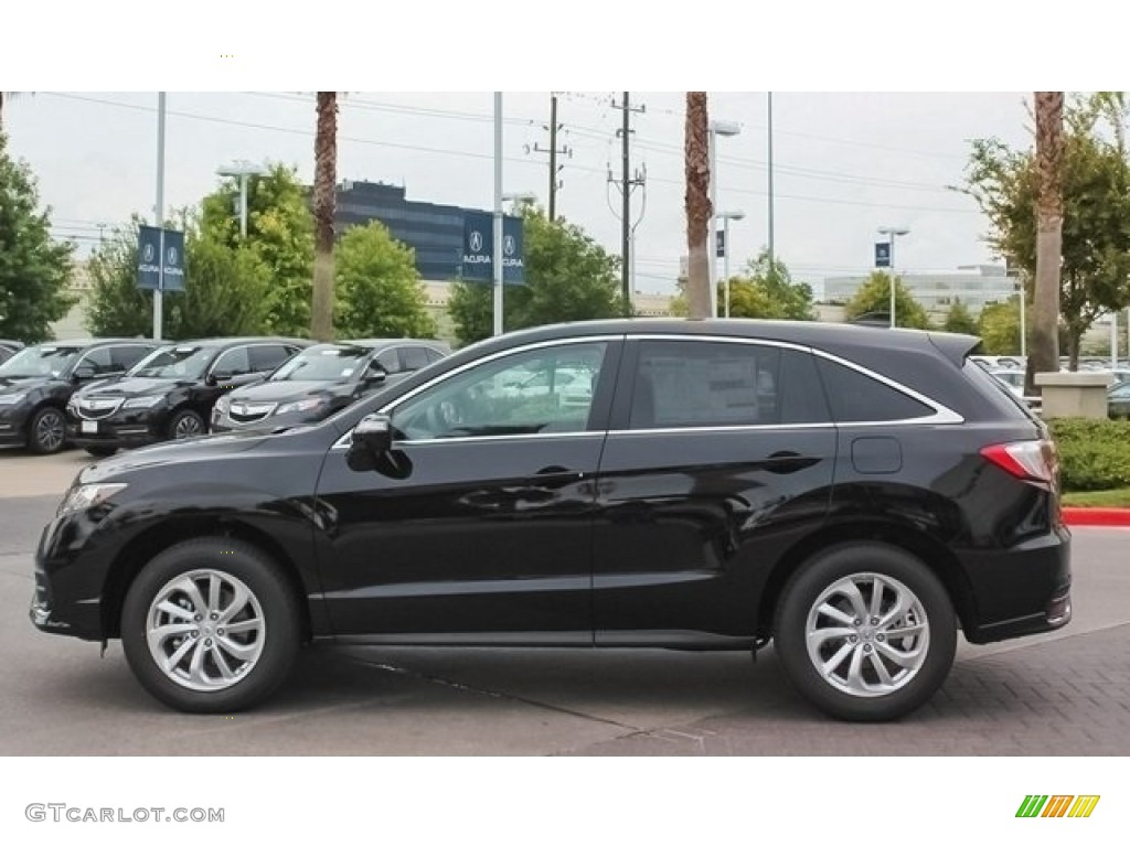 Crystal Black Pearl 2018 Acura RDX AWD Exterior Photo #121572378