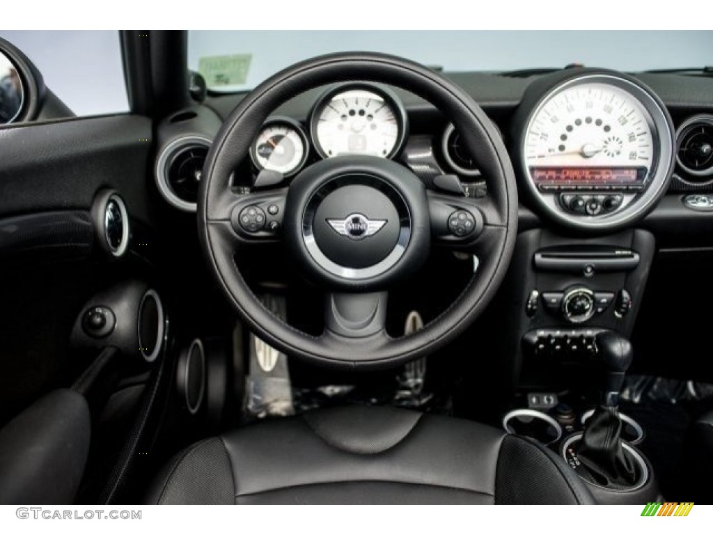 2014 Cooper S Convertible - Eclipse Gray Metallic / Carbon Black photo #4