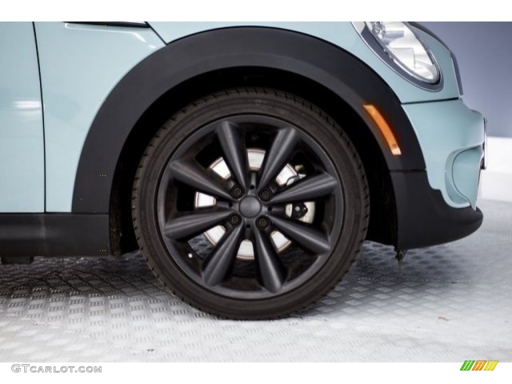 2014 Cooper S Convertible - Eclipse Gray Metallic / Carbon Black photo #8