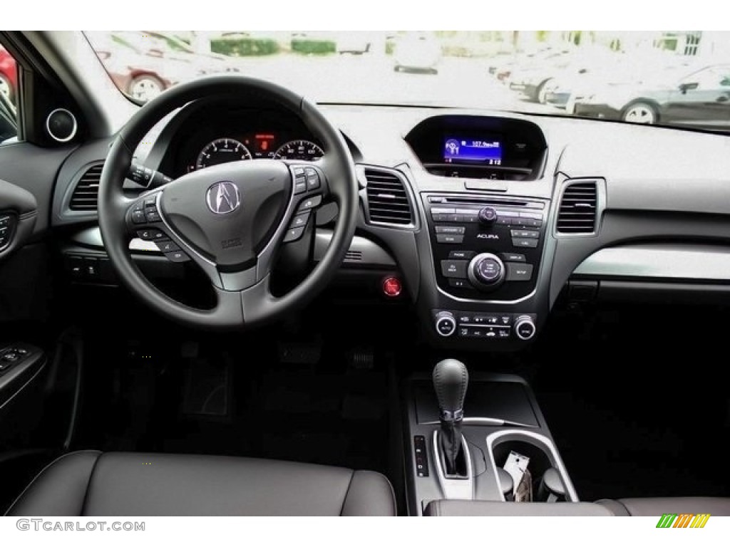 2018 Acura RDX AWD Ebony Dashboard Photo #121572483