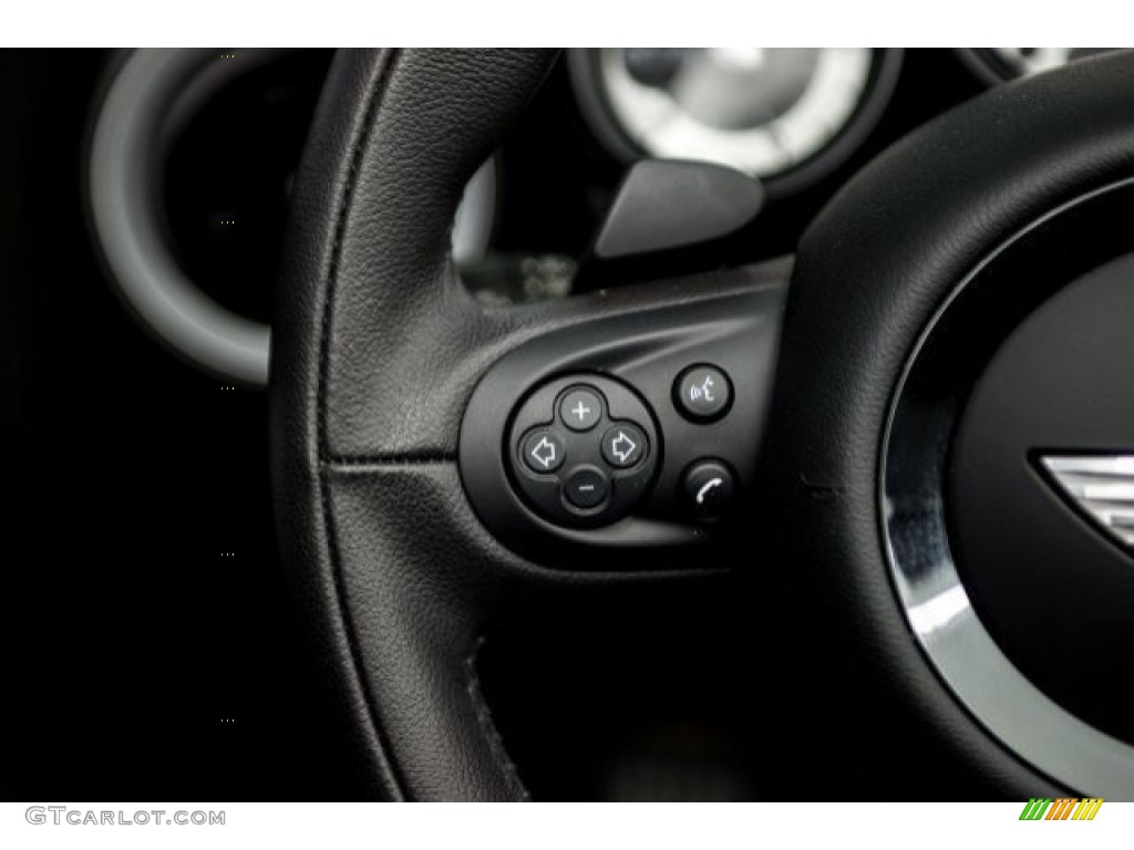 2014 Cooper S Convertible - Eclipse Gray Metallic / Carbon Black photo #13