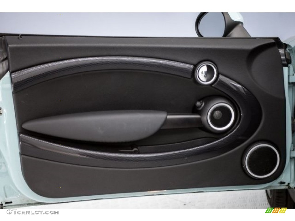 2014 Cooper S Convertible - Eclipse Gray Metallic / Carbon Black photo #19