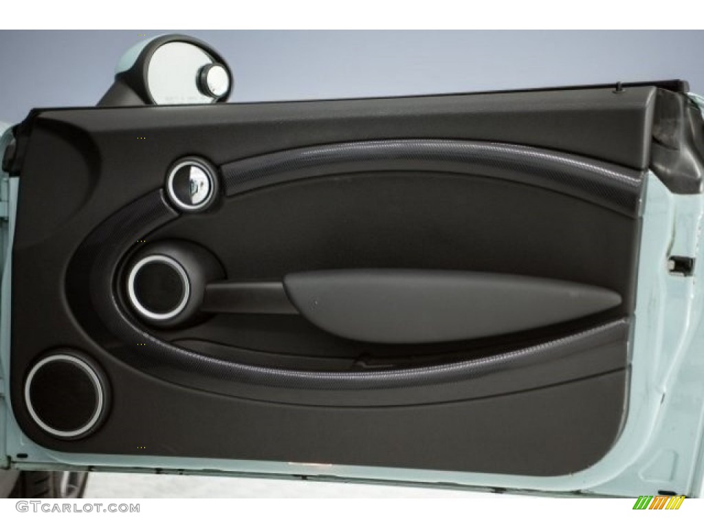 2014 Cooper S Convertible - Eclipse Gray Metallic / Carbon Black photo #23