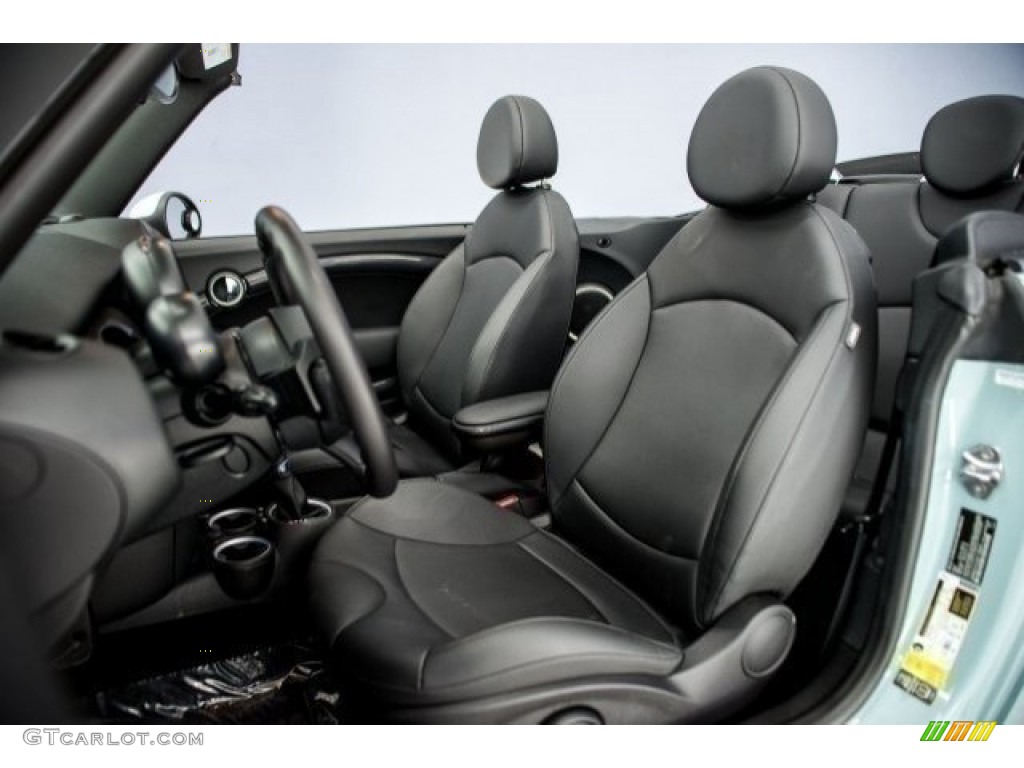 2014 Cooper S Convertible - Eclipse Gray Metallic / Carbon Black photo #27