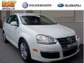 2007 Campanella White Volkswagen Jetta Wolfsburg Edition Sedan  photo #1