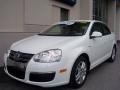 2007 Campanella White Volkswagen Jetta Wolfsburg Edition Sedan  photo #2