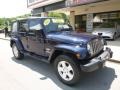 2012 Cosmos Blue Jeep Wrangler Unlimited Sport 4x4  photo #3