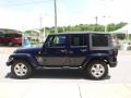 2012 Cosmos Blue Jeep Wrangler Unlimited Sport 4x4  photo #6