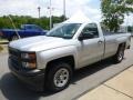 Silver Ice Metallic - Silverado 1500 WT Regular Cab Photo No. 5