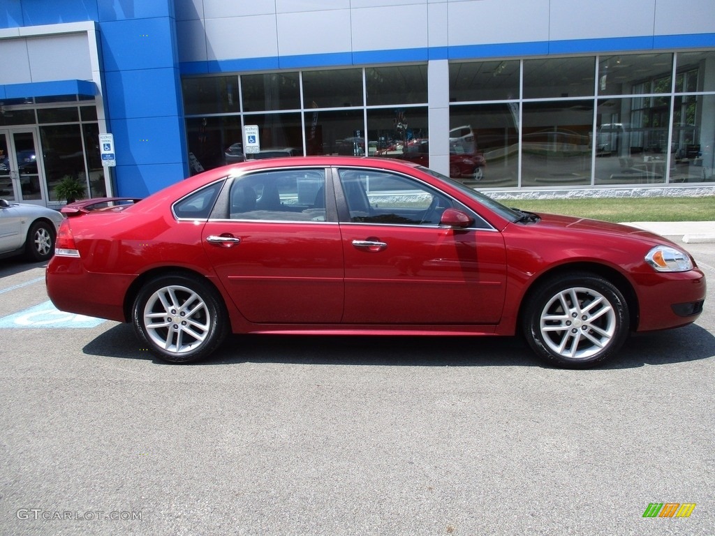2013 Impala LTZ - Crystal Red Tintcoat / Ebony photo #2
