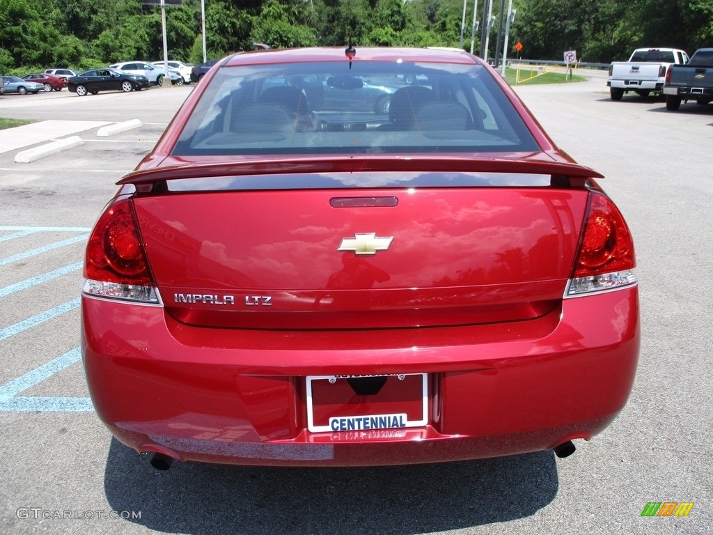 2013 Impala LTZ - Crystal Red Tintcoat / Ebony photo #3