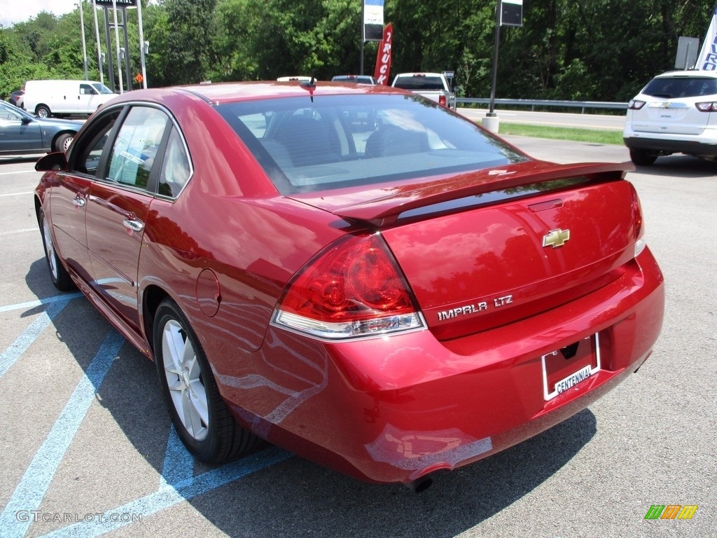 2013 Impala LTZ - Crystal Red Tintcoat / Ebony photo #10