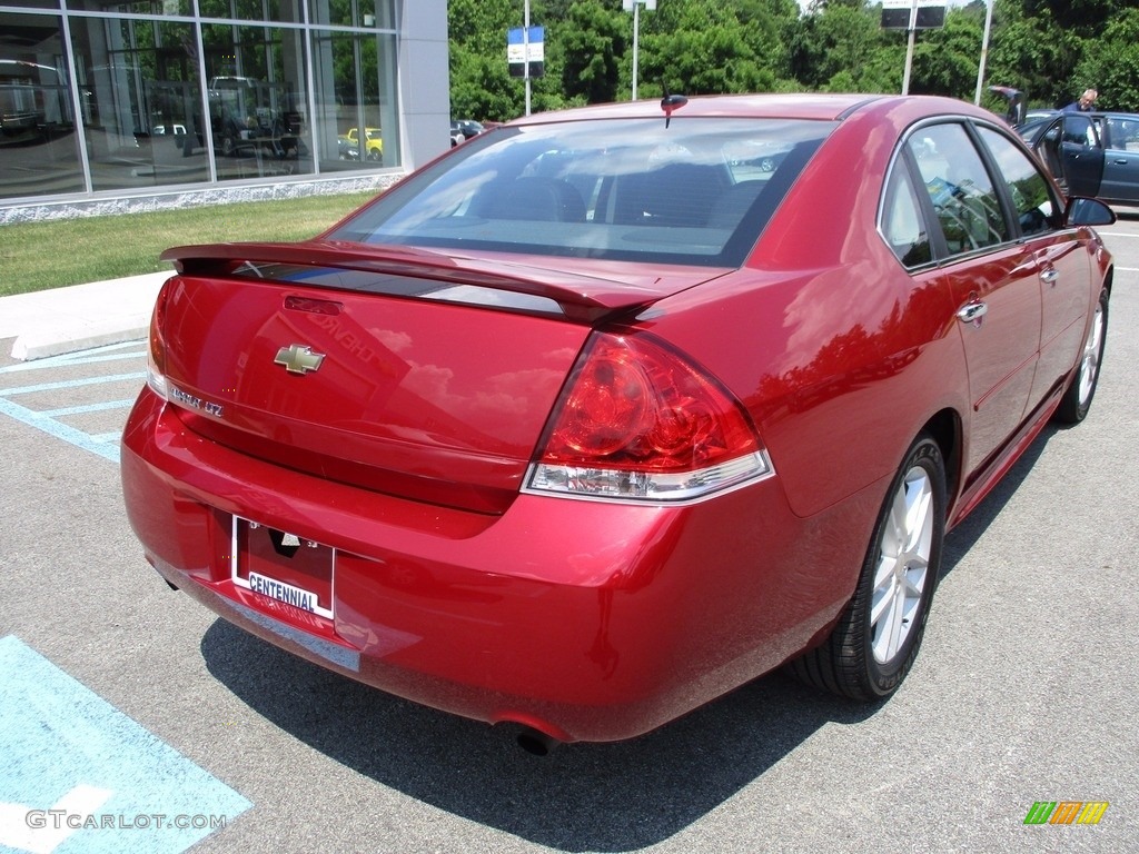 2013 Impala LTZ - Crystal Red Tintcoat / Ebony photo #11