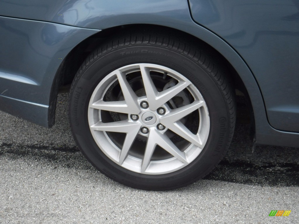 2012 Fusion SEL - Steel Blue Metallic / Charcoal Black photo #3