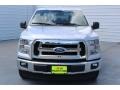 2017 Ingot Silver Ford F150 XLT SuperCrew  photo #2