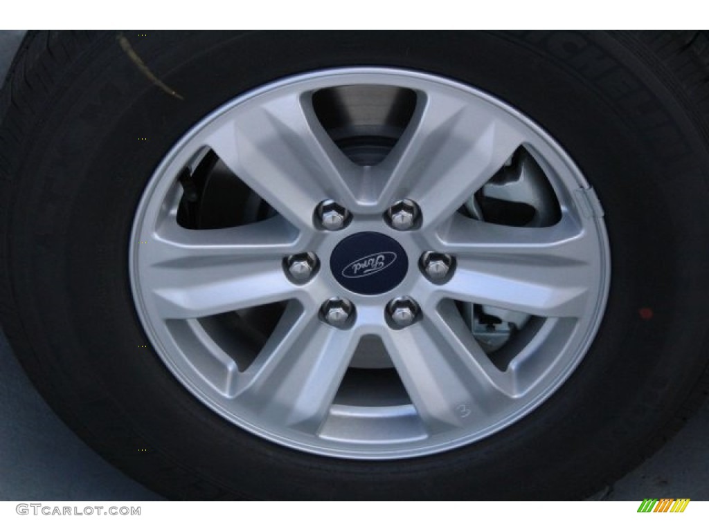 2017 F150 XLT SuperCrew - Ingot Silver / Earth Gray photo #4