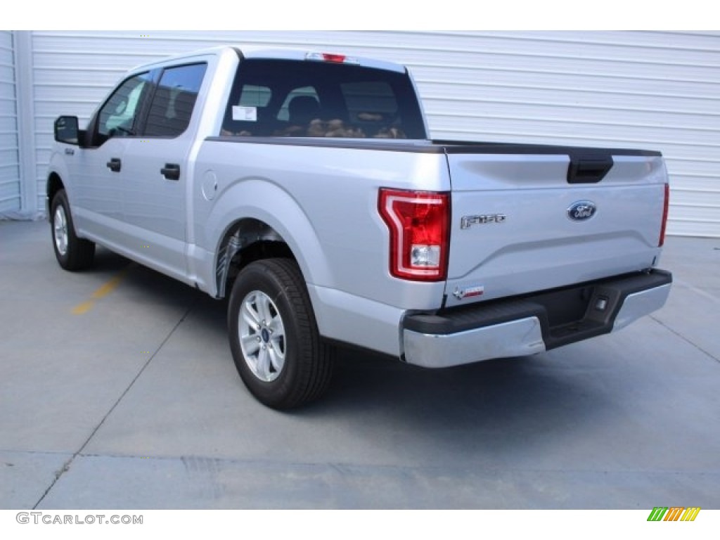 2017 F150 XLT SuperCrew - Ingot Silver / Earth Gray photo #5
