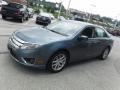 2012 Steel Blue Metallic Ford Fusion SEL  photo #7