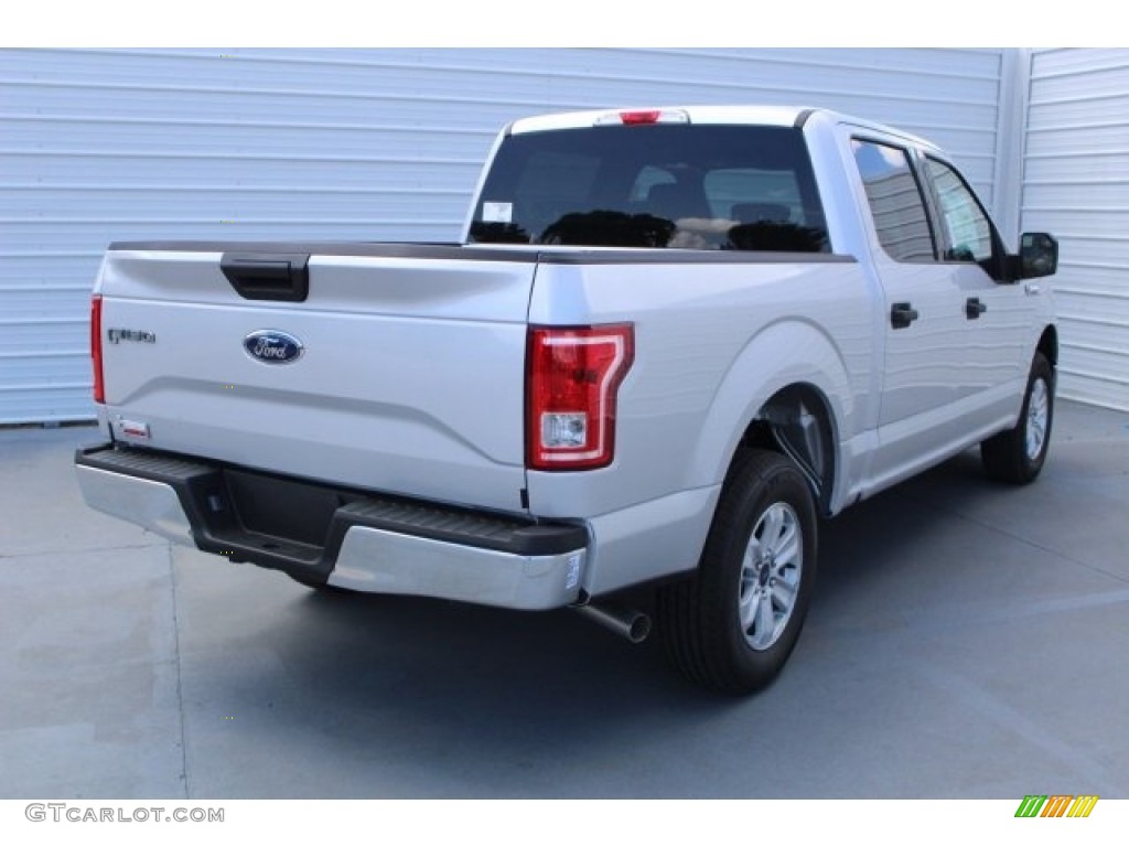 2017 F150 XLT SuperCrew - Ingot Silver / Earth Gray photo #7