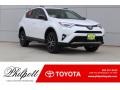 Super White 2017 Toyota RAV4 SE