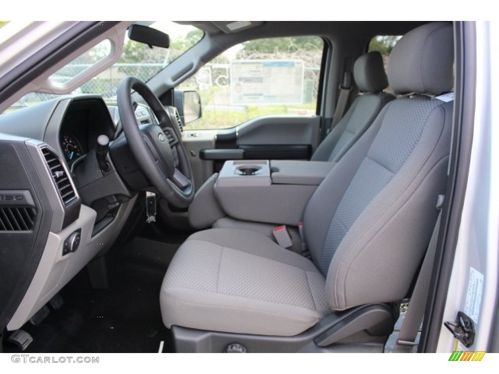 2017 F150 XLT SuperCrew - Ingot Silver / Earth Gray photo #13