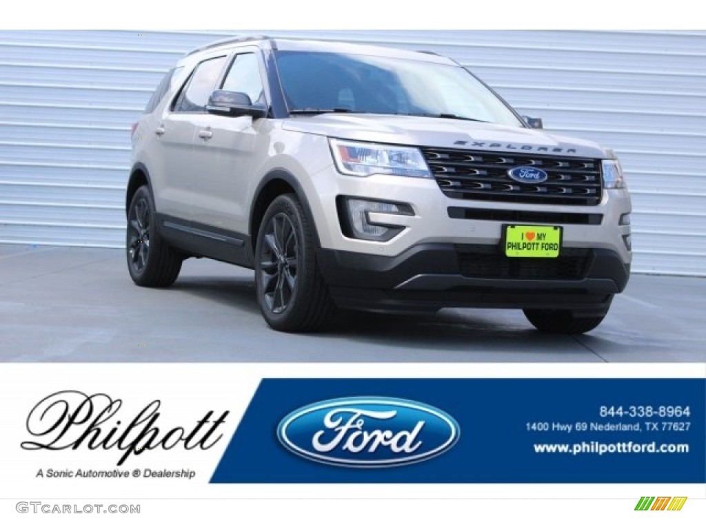 White Gold Ford Explorer