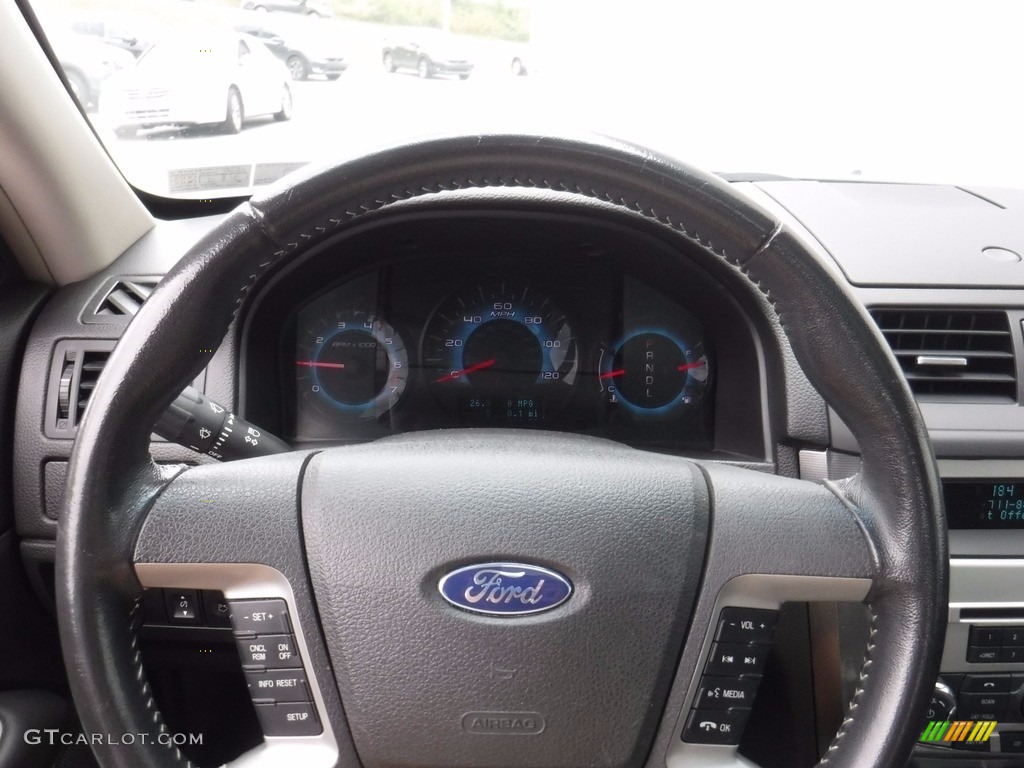 2012 Fusion SEL - Steel Blue Metallic / Charcoal Black photo #23
