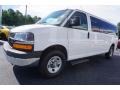 Summit White - Express 3500 Passenger Extended LT Photo No. 3