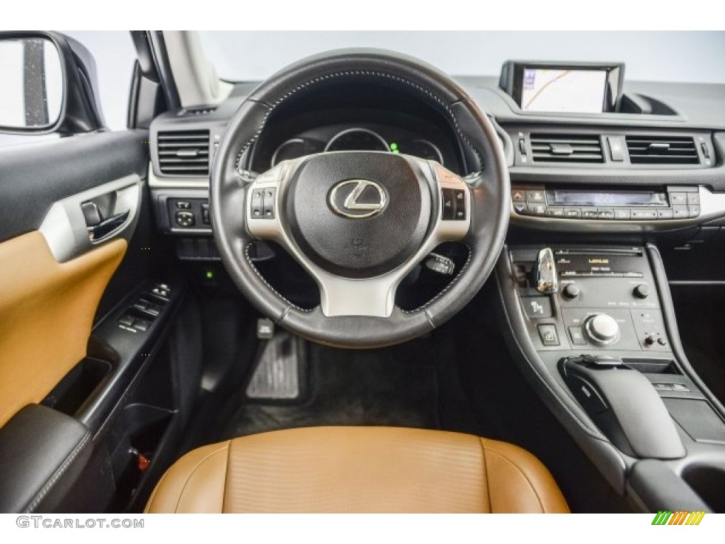 2013 CT 200h Hybrid - Obsidian Black / Caramel photo #4