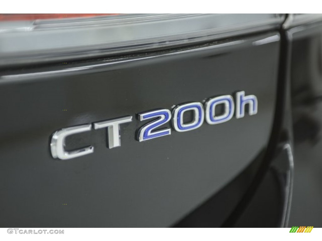 2013 CT 200h Hybrid - Obsidian Black / Caramel photo #7