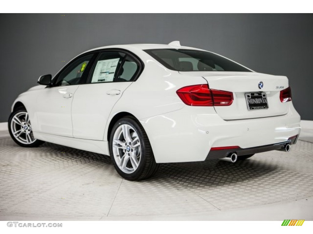 2017 3 Series 340i Sedan - Alpine White / Black photo #3