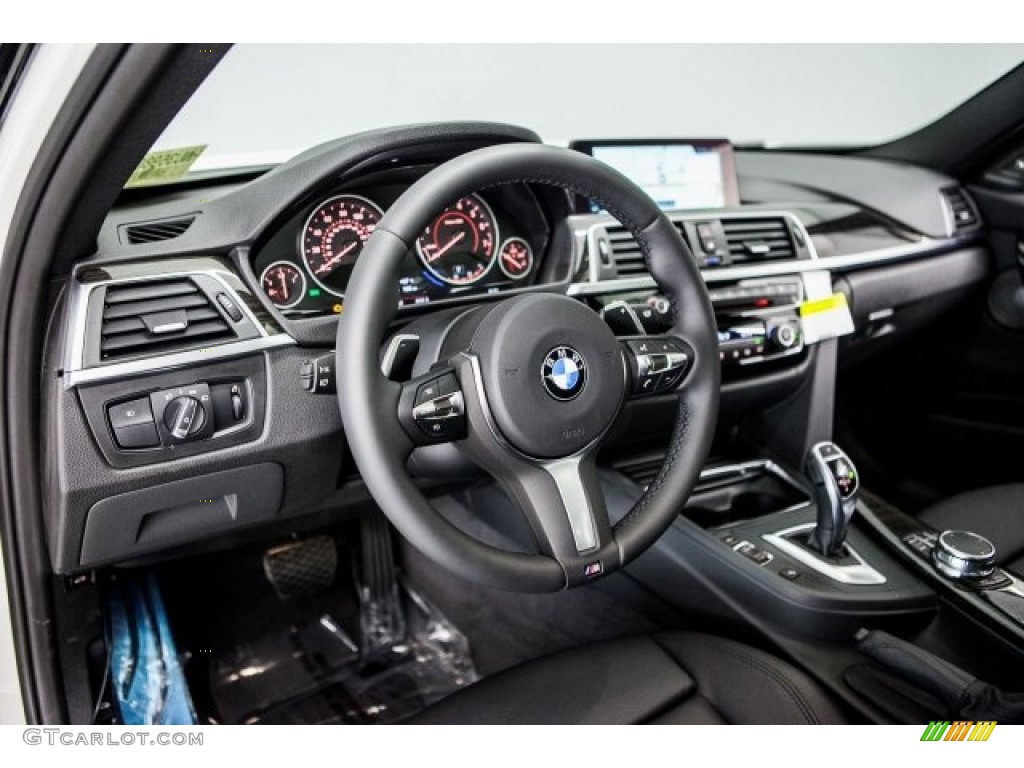 2017 3 Series 340i Sedan - Alpine White / Black photo #5