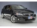 2013 Obsidian Black Lexus CT 200h Hybrid  photo #12