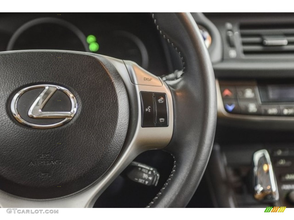 2013 CT 200h Hybrid - Obsidian Black / Caramel photo #13