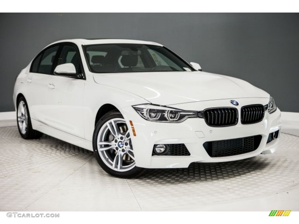 2017 3 Series 340i Sedan - Alpine White / Black photo #12