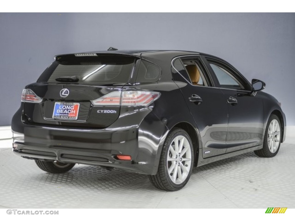 2013 CT 200h Hybrid - Obsidian Black / Caramel photo #28