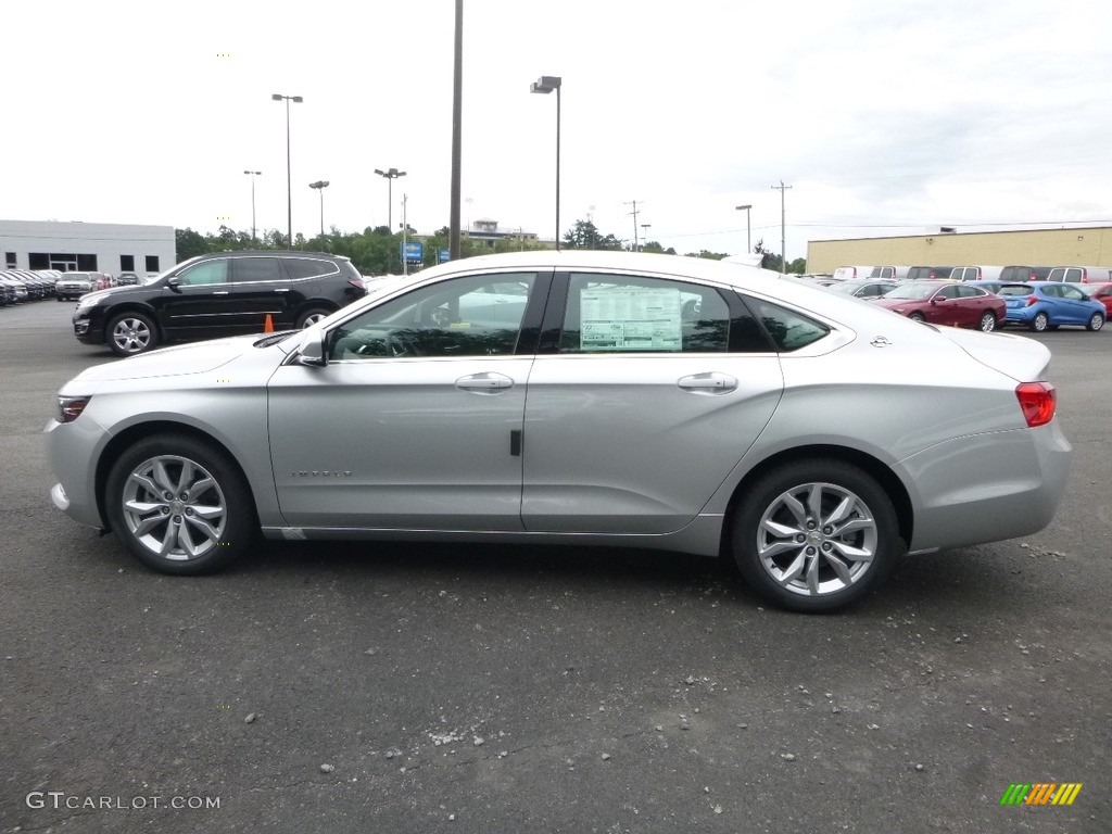 2018 Impala LT - Silver Ice Metallic / Jet Black/Dark Titanium photo #2