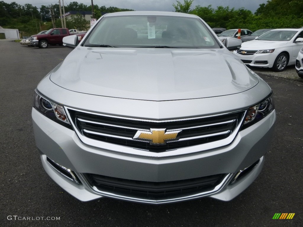2018 Impala LT - Silver Ice Metallic / Jet Black/Dark Titanium photo #8