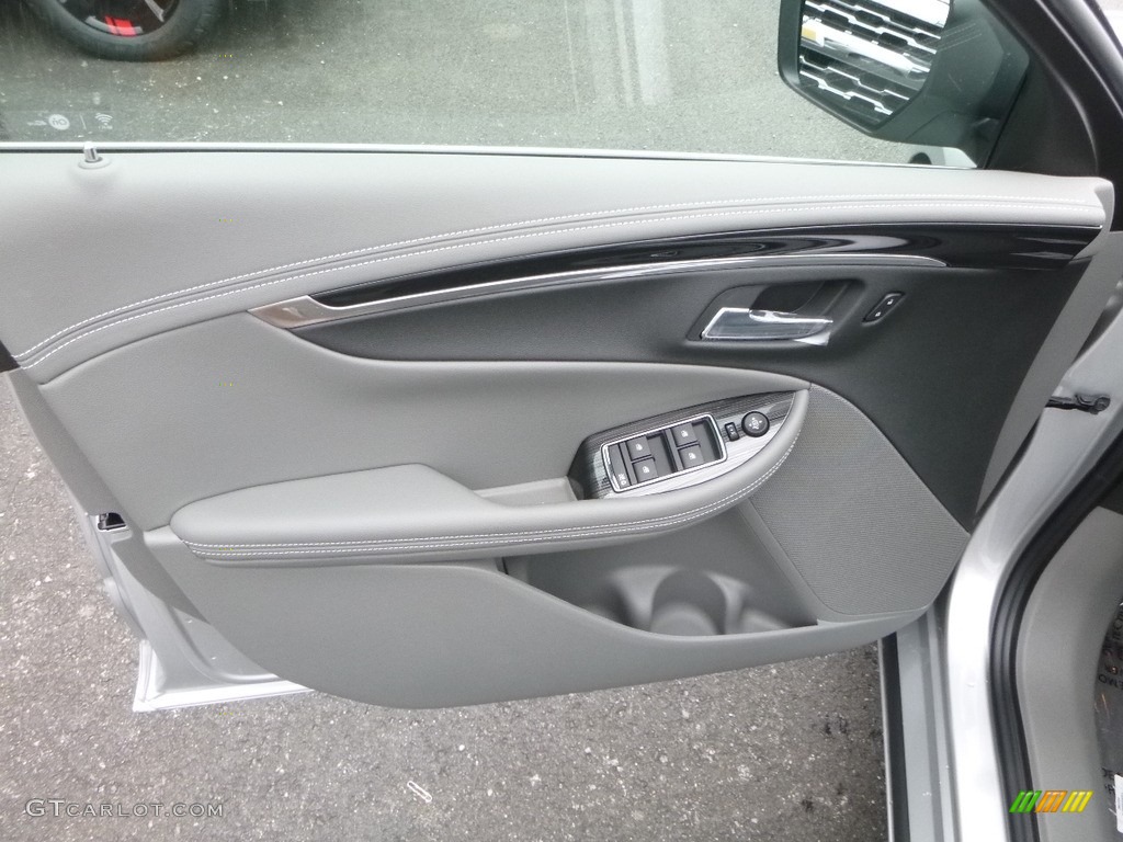2018 Chevrolet Impala LT Jet Black/Dark Titanium Door Panel Photo #121580471