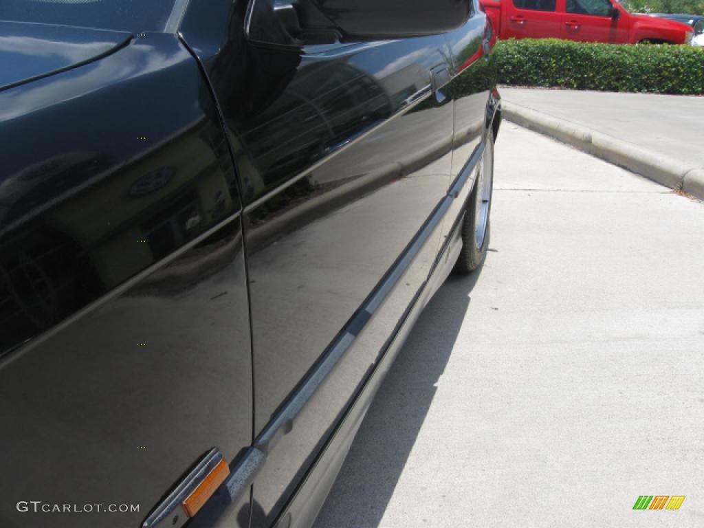1995 3 Series 325i Sedan - Cosmos Black Metallic / Beige photo #6