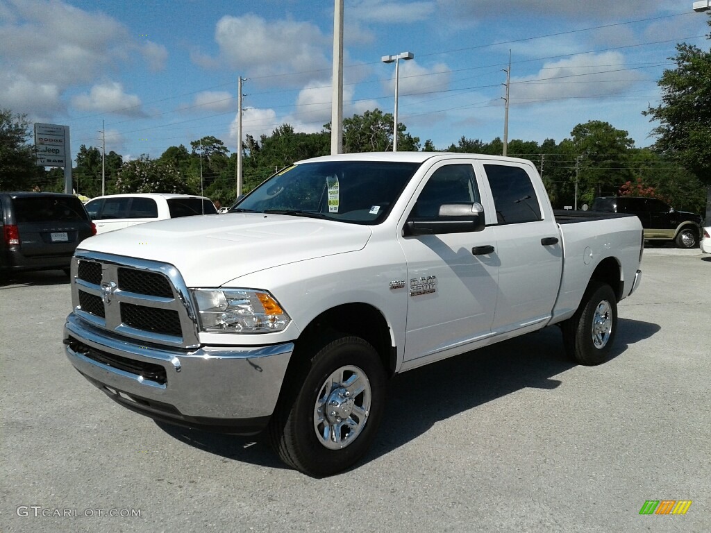 Bright White 2017 Ram 2500 Tradesman Crew Cab 4x4 Exterior Photo #121582209