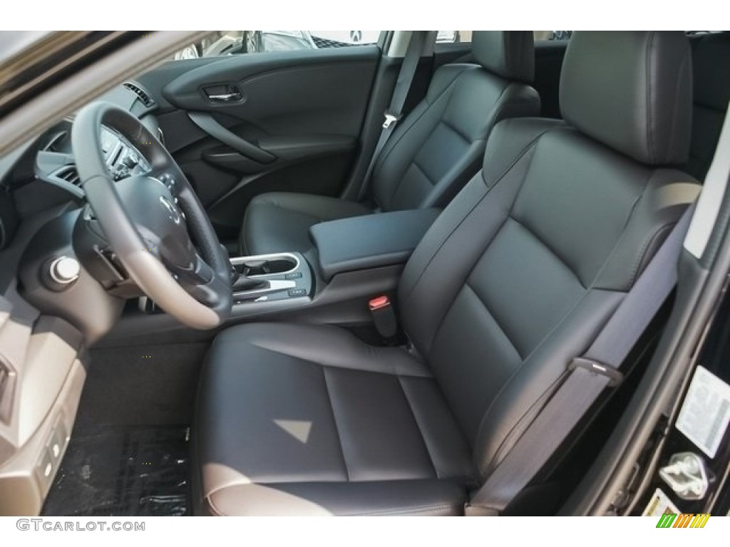 Ebony Interior 2018 Acura RDX FWD Photo #121583502
