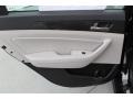 2018 Hyundai Sonata Gray Interior Door Panel Photo