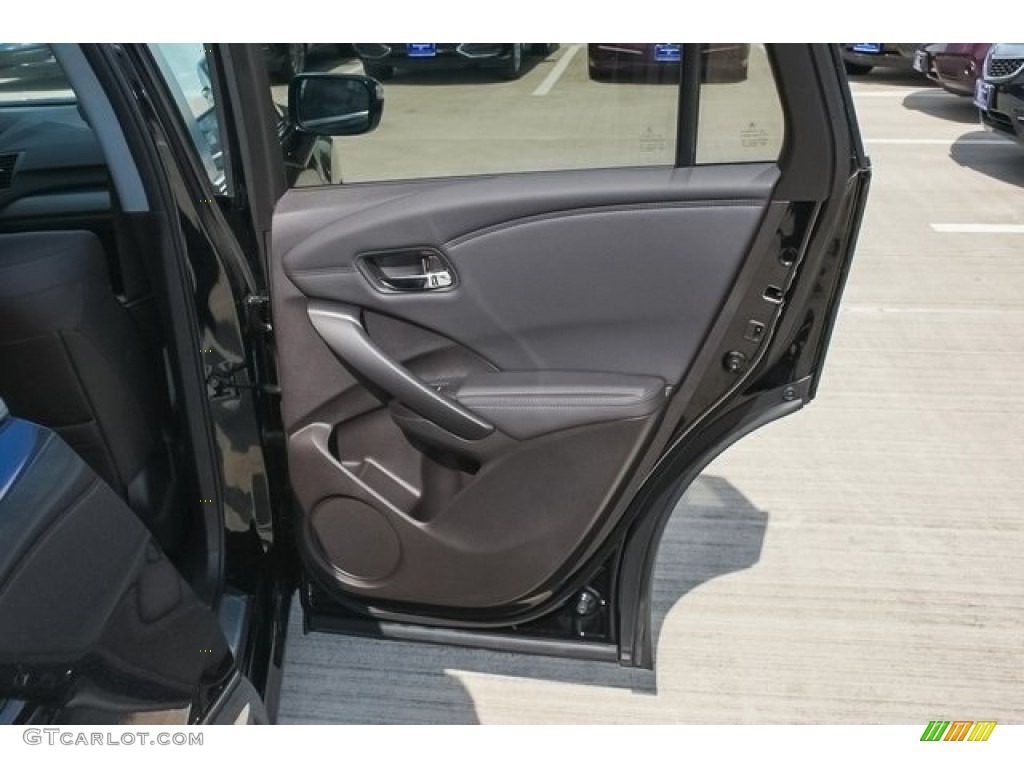 2018 Acura RDX FWD Ebony Door Panel Photo #121583604