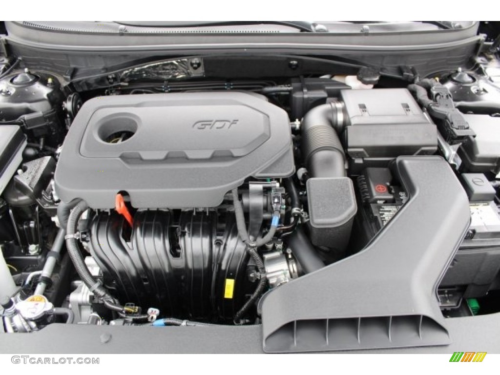 2018 Hyundai Sonata Limited 2.4 Liter GDI DOHC 16-Valve D-CVVT 4 Cylinder Engine Photo #121583683