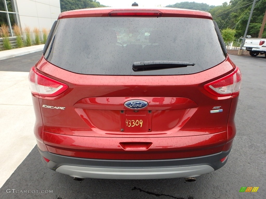 2014 Escape SE 1.6L EcoBoost 4WD - Sunset / Charcoal Black photo #3