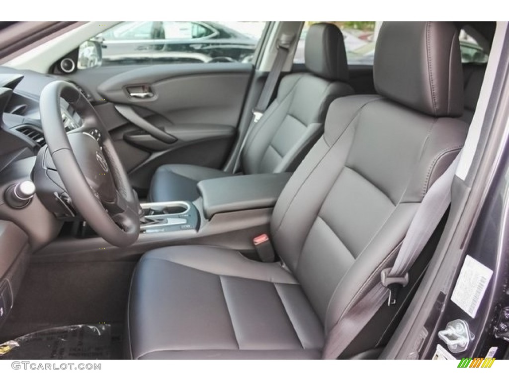 Ebony Interior 2018 Acura RDX FWD Photo #121585767