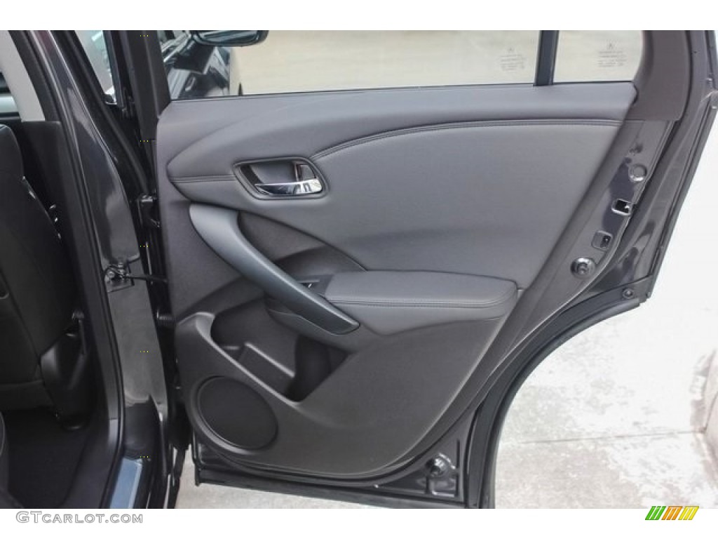 2018 Acura RDX FWD Ebony Door Panel Photo #121585872